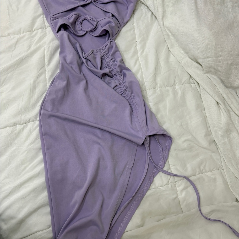 SHEIN Lavender Midi Dress